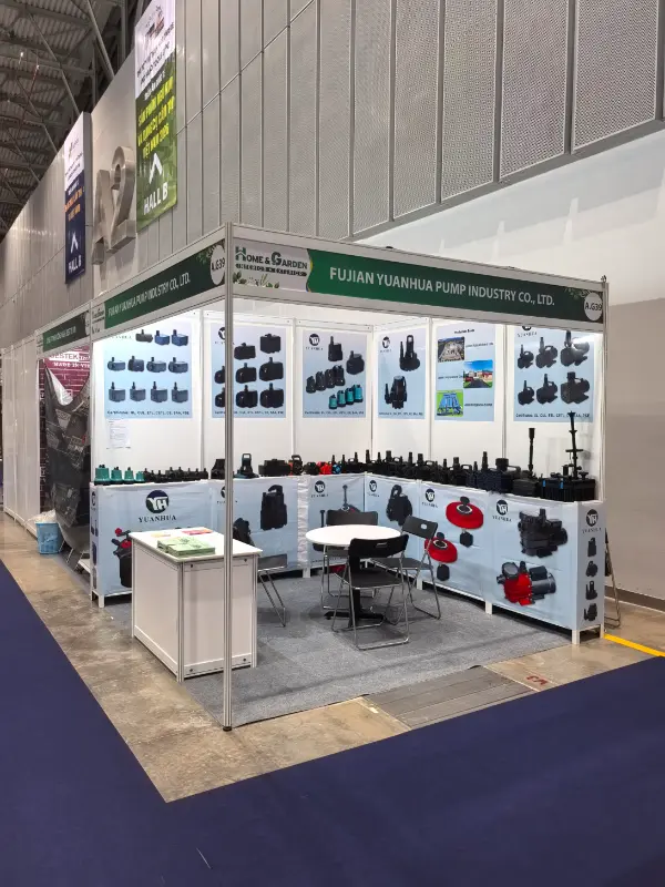 Fujian Yuanhua Pump Industry Co., Ltd. vystavovala v Saigon Exhibition & Convention Center - SECC